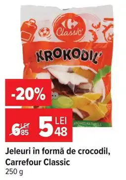Carrefour Carrefour Classic Jeleuri în formă de crocodil Ofertă