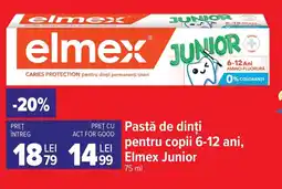 Carrefour Elmex pastă de dinți Ofertă