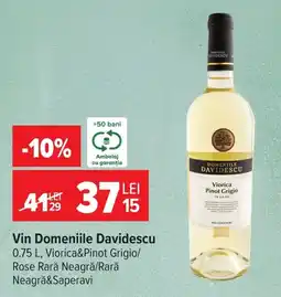 Carrefour Vin Domeniile Davidescu Ofertă