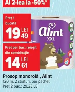 Carrefour Alint prosop monorolă Ofertă