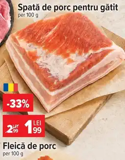 Carrefour Fleică de porc Ofertă