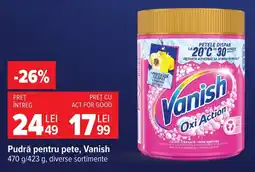 Carrefour Market Vanish pudră pentru pete Ofertă