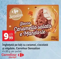 Carrefour Market Carrefour Sensation Stecco Caramello salato e Mandorle Ofertă