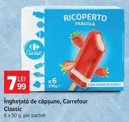 Carrefour Market Carrefour Classic Înghețată de căpșune Ofertă