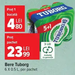 Carrefour Market Bere Tuborg Ofertă