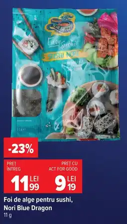 Carrefour Foi de alge pentru sushi Ofertă