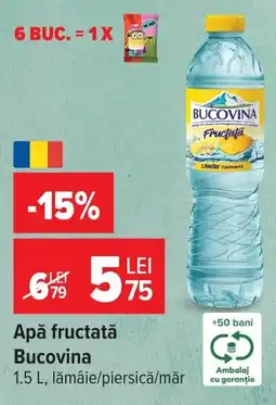 Carrefour Market Apă fructată Bucovina Ofertă