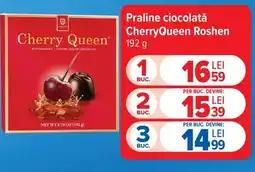 Carrefour Cherry Queen praline ciocolată Ofertă