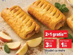 Carrefour Strudel cu mere Ofertă