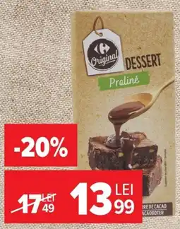 Carrefour Original dessert Ofertă