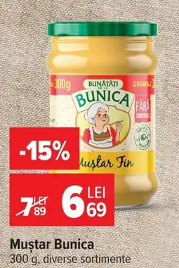 Carrefour Mustar Bunica Ofertă