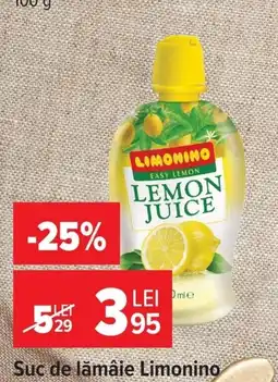 Carrefour Limonino suc de lămâie Ofertă