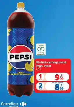 Carrefour Market Pepsi twist Ofertă