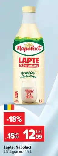 Carrefour Market Napolact Lapte Ofertă