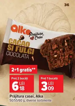 Carrefour Market Alka prăjitura casei cacao si fulgi ciocolata Ofertă