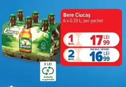 Carrefour Bere Ciucas Ofertă
