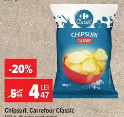 Carrefour Market Carrefour Classic Chipsuri Cu Sare Ofertă