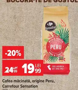 Carrefour Market Carrefour Sensation cafea măcinată Ofertă