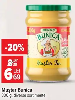 Carrefour Market Muștar Bunica Ofertă