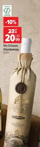 Carrefour Market Vin Cricova Chardonnay Ofertă