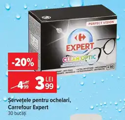 Carrefour Market Carrefour Expert Șervețele pentru ochelari Ofertă