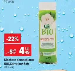 Carrefour Market Carrefour Soft Dischete demachianta BIO Ofertă