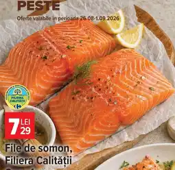Carrefour Filiera Calității file de somon Ofertă