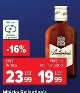 Carrefour Whisky Ballantine's Ofertă