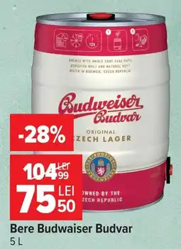 Carrefour Bere Budweiser Budvar Ofertă