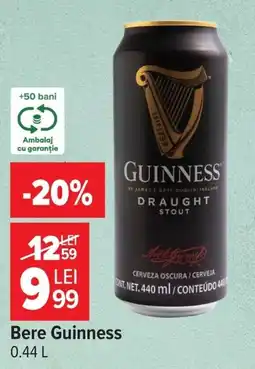 Carrefour Bere Guinness Ofertă