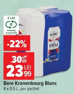 Carrefour Bere Kronenbourg Blanc Ofertă