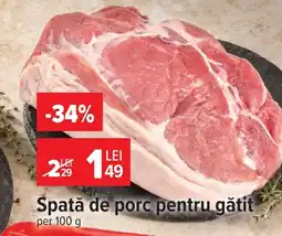 Carrefour Market Spată de porc pentru gătit Ofertă