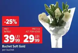 Carrefour Market Buchet Soft Gold Ofertă