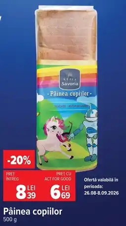 Carrefour Market Savoria Pâinea copiilor Ofertă