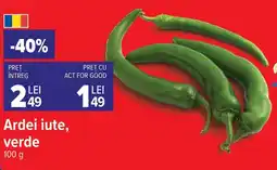 Carrefour Market Ardei iute, verde Ofertă