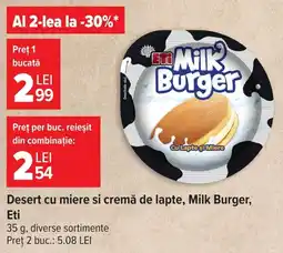 Carrefour Market Eti milk burger Ofertă