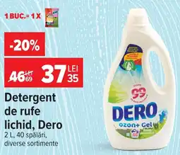 Carrefour Market Dero detergent de rufe lichid Ofertă