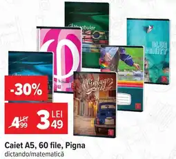 Carrefour Market Pigna caiet a5 Ofertă