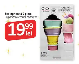 Qlux ideas carnavał ice cream set