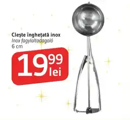 Supeco Clește înghețată inox Ofertă