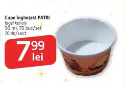 Supeco Patri cupe înghețată Ofertă
