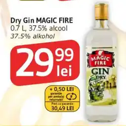 Supeco Magic Fire Dry Gin Ofertă