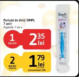 Supeco Simpl Choice Periuță de dinți Ofertă