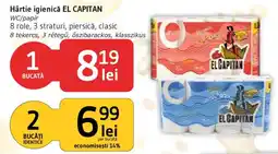 Supeco El Capitan hârtie igienică Ofertă