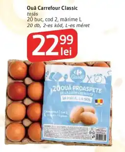 Supeco Ouă Carrefour Classic Ofertă