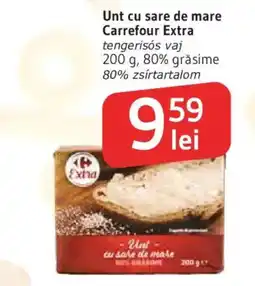 Supeco Carrefour Extra unt cu sare de mare Ofertă
