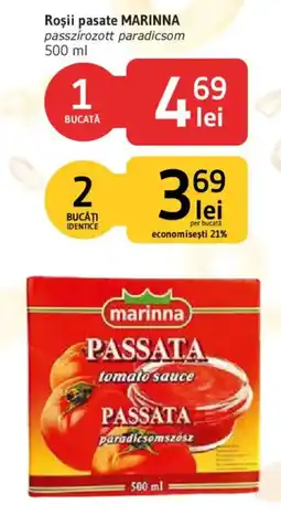 Supeco Marinna Rosii pasate Ofertă