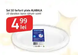Supeco Alabala farfurii plate Ofertă