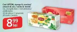Supeco Lipton ceai mango & coacăze / zmeură & soc / verde & mentă Ofertă