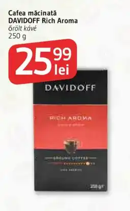 Supeco Davidoff rich aroma Ofertă